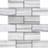 Denver Ice Grey Tru-Stone Mosaic 2X4 Backsplash Tiles