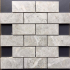 Tundra Grey Matte Tru-Stone Mosaic 2X4 Backsplash Tiles