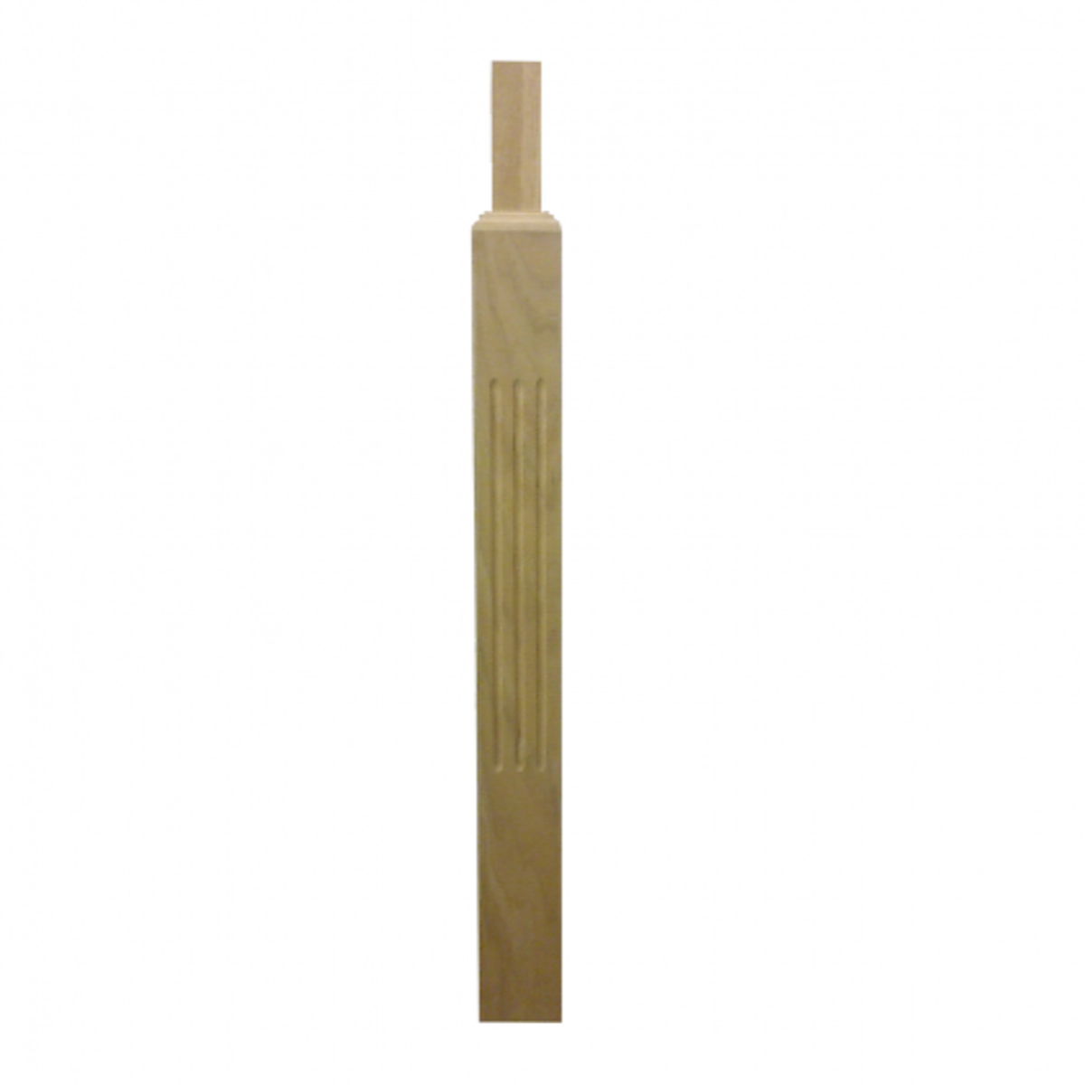 posts spindles Post Valute Square Red Oak Fluted